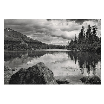 Flíz fotótapéta Panoráma a csúcsokra és a tóra