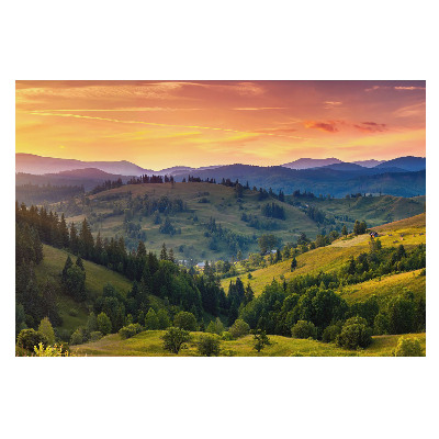 Fotótapéta hálószobába A dombok festői körvonalai