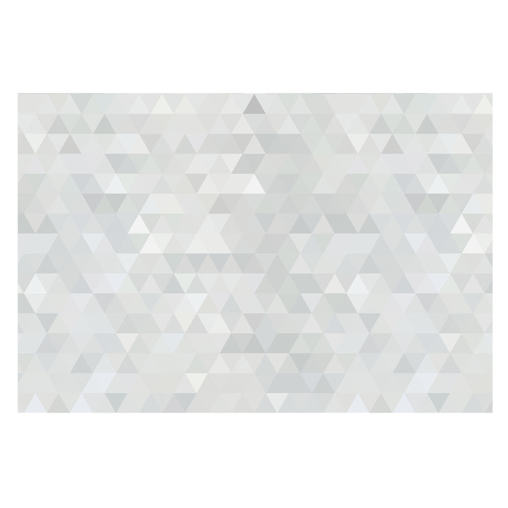 Fényképes tapéta Szürke geometrikus háromszögek