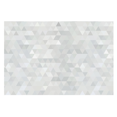 Fényképes tapéta Szürke geometrikus háromszögek