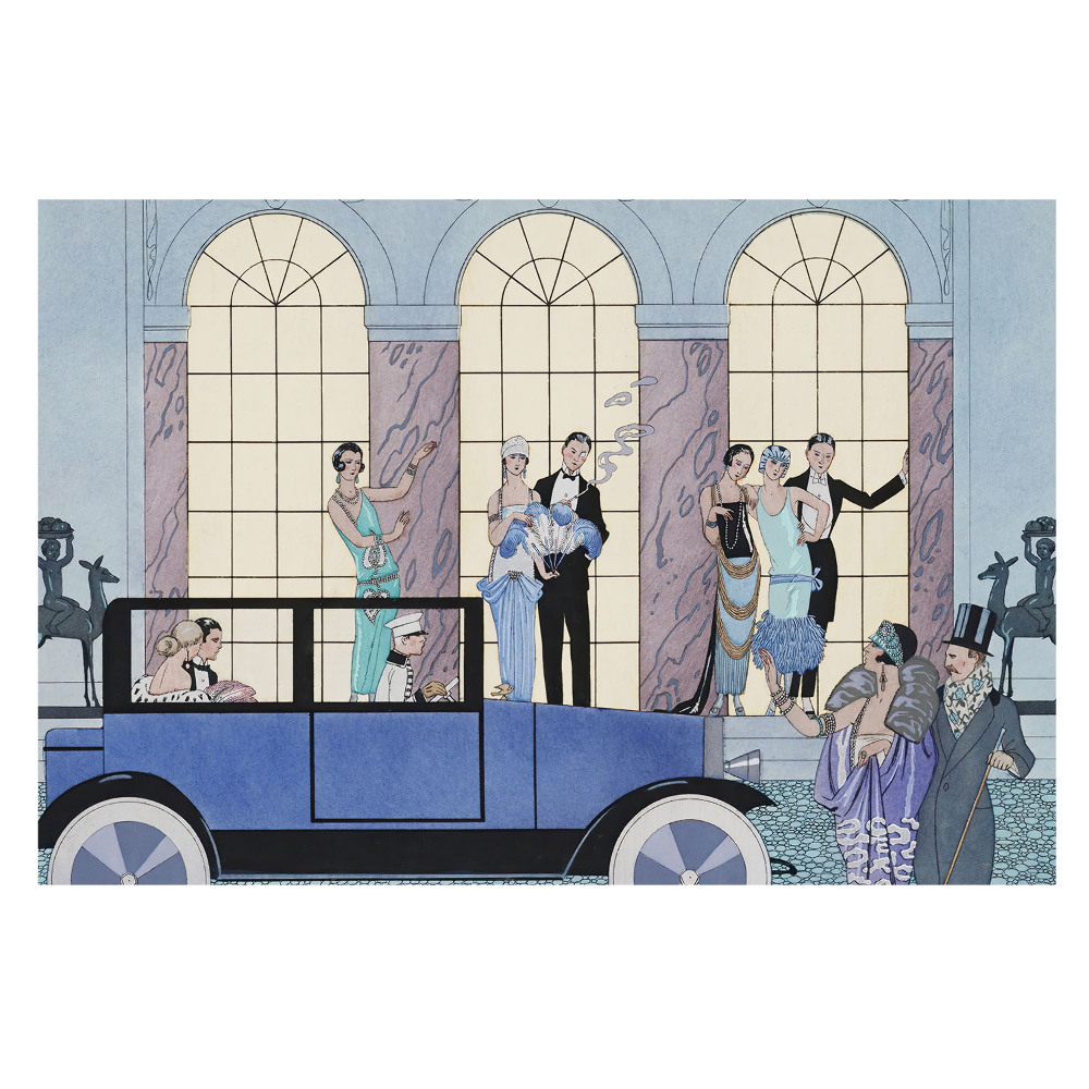 Fotó poszter tapéta Az 1920-as évek elegáns alakjai.