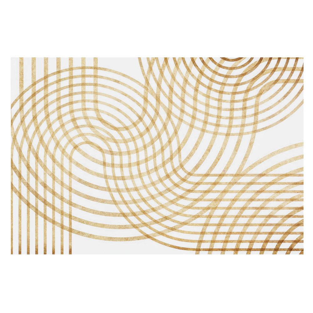 Fotótapéta hálószobába Dinamikus geometrikus elegancia szövés