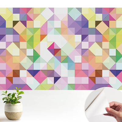 Fotótapéta fiúknak A geometria élő mozaikja