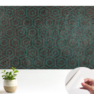 Fotótapéta gyerekszobába Hatszögletű modern elegancia