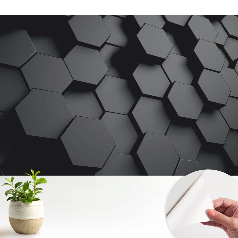 Fotótapéta gyerek Modern 3D hatszögek