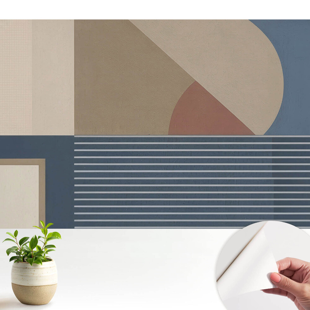 Öntapadós fotótapéta nappaliba Elegáns geometrikus minimalizmus