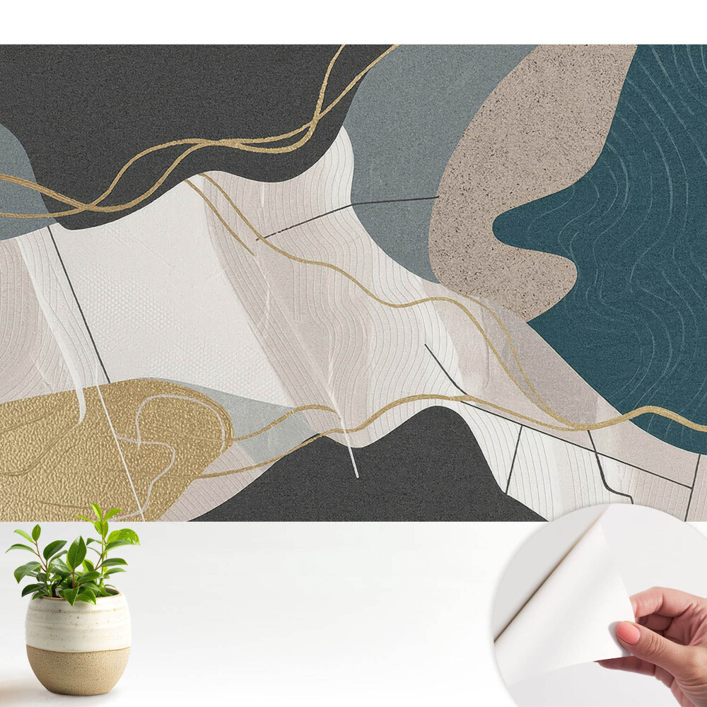 Dekor tapéta A modern formák visszafogott geometriája