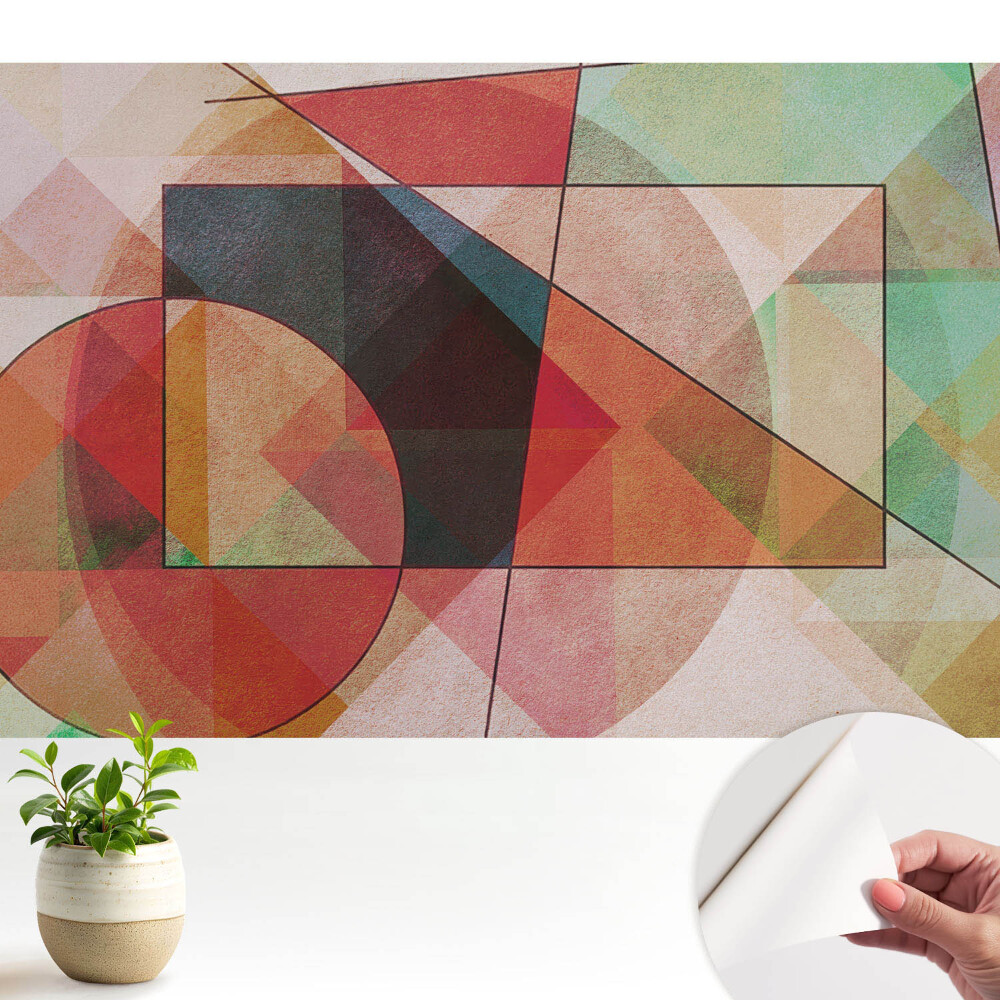 Fotótapéta gyerek Inspiráló geometriai formák színei