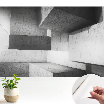 Öntapadós tapéta falra Geometriai alakzatok minimalista körvonalai