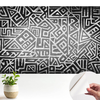 Dekor tapéta Egy geometrikus labirintus bonyolult ösvényei