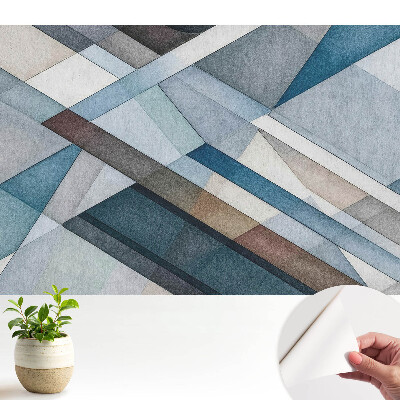 Öntapadós tapéta falra Geometriai alakzatok elegáns sorrendje