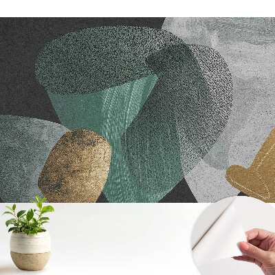 Öntapadós fotótapéta falra A modern formák minimalista rendje