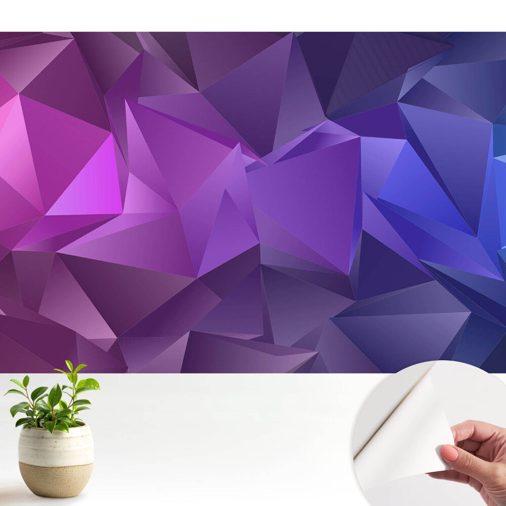 Fotótapéta lányoknak Geometriai alakzatok sokszínű sorrendje