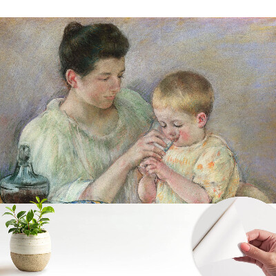 Öntapadós fotótapéta a családi kötelékek melege