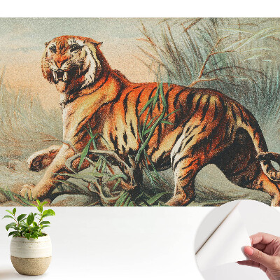 Gyerekszoba fotótapéta Egy fenséges tigris a vadonban
