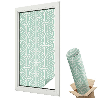 Dekoratív üvegfólia ablakra Geometriai alakzatok modern stílusban