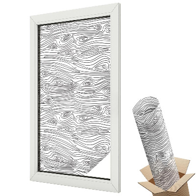 Ablakfólia tejüveg A fa modern egyszerűsége