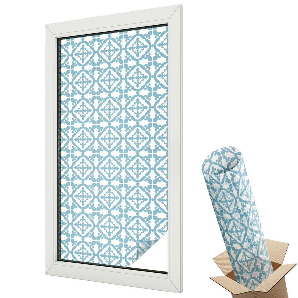 Üvegfólia ablakra Klasszikus dekoráció, harmonikus elegancia