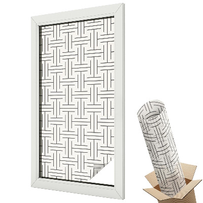 Üvegfólia ablakra Elegáns minimalista fonat