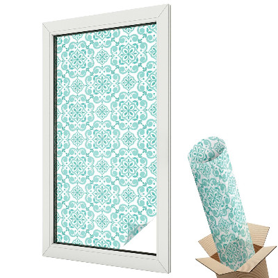 Ablakfólia ólomüveg hatással Klasszikus díszítések, szimmetria, elegancia