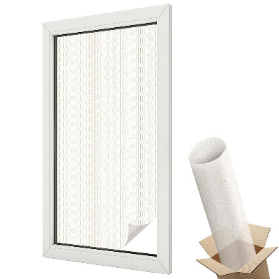 Üvegfólia ablakra Geometrikus minimalista ívminta