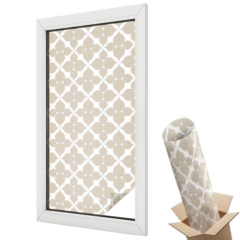 Üvegfólia ablakra Absztrakt harmónia modern geometria