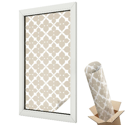 Üvegfólia ablakra Absztrakt harmónia modern geometria