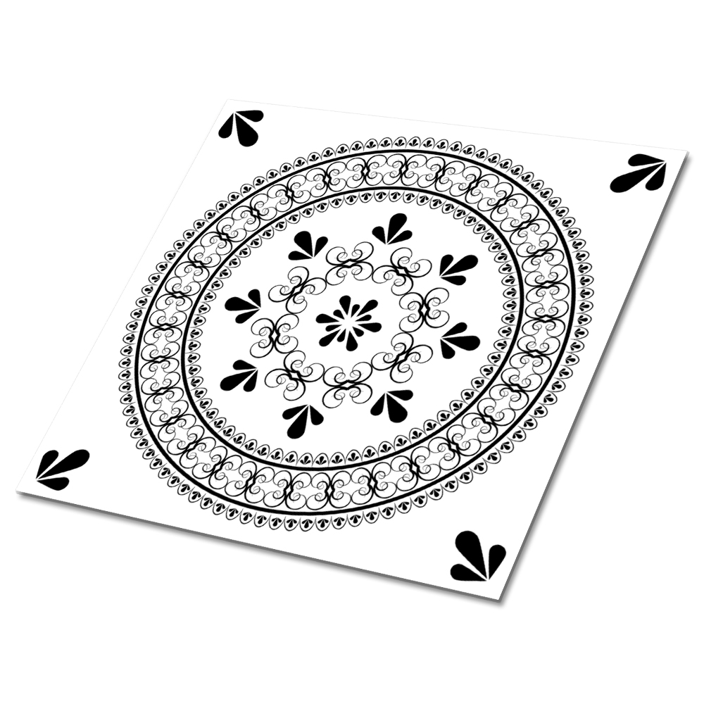 Vinyl csempe falra Díszes minta stílusa