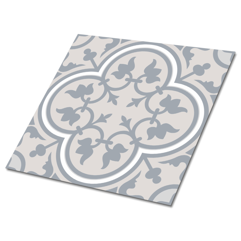 Vinilpadló Vintage virágmotívum