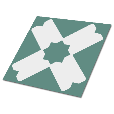 Vinyl padló Geometrikus minta pasztell színekben