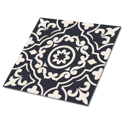 Vinilpadló Díszes minta sötét árnyalatokban