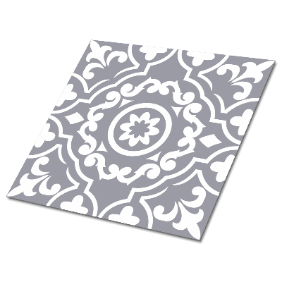 Vinyl padló falra Szürke árnyalatú díszítő motívum