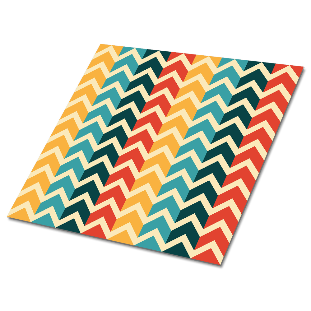 Vinyl padló falra Földszínű fogantyúk