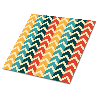 Vinyl padló falra Földszínű fogantyúk