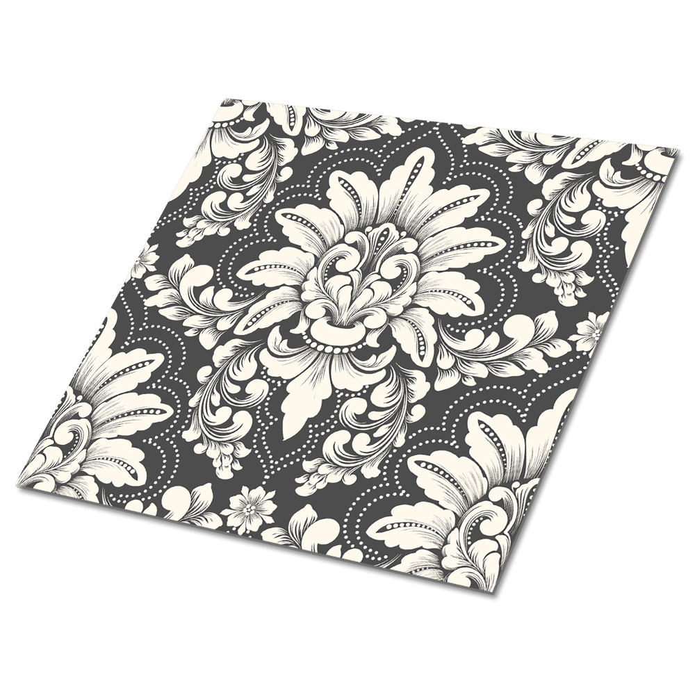 Vinyl padló Virágminta barokk stílusban