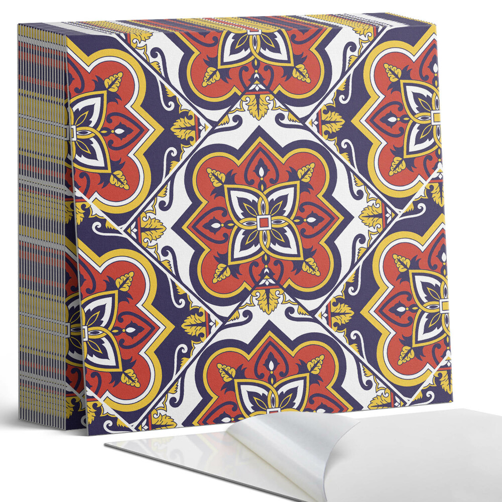 Vinyl padló Virágminta dekoratív részletekkel