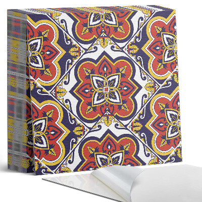 Vinyl padló Virágminta dekoratív részletekkel