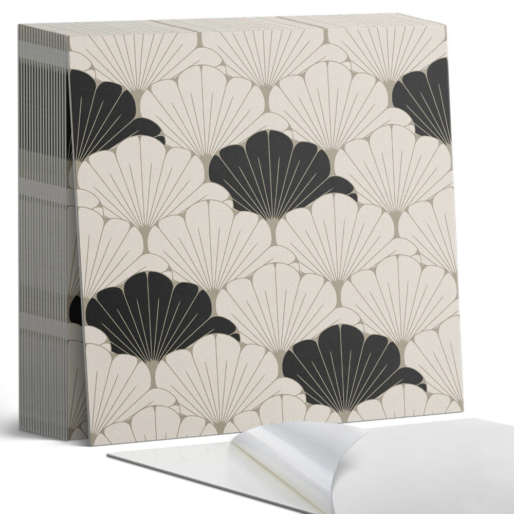 Vinyl padló Elegáns levélmotívum