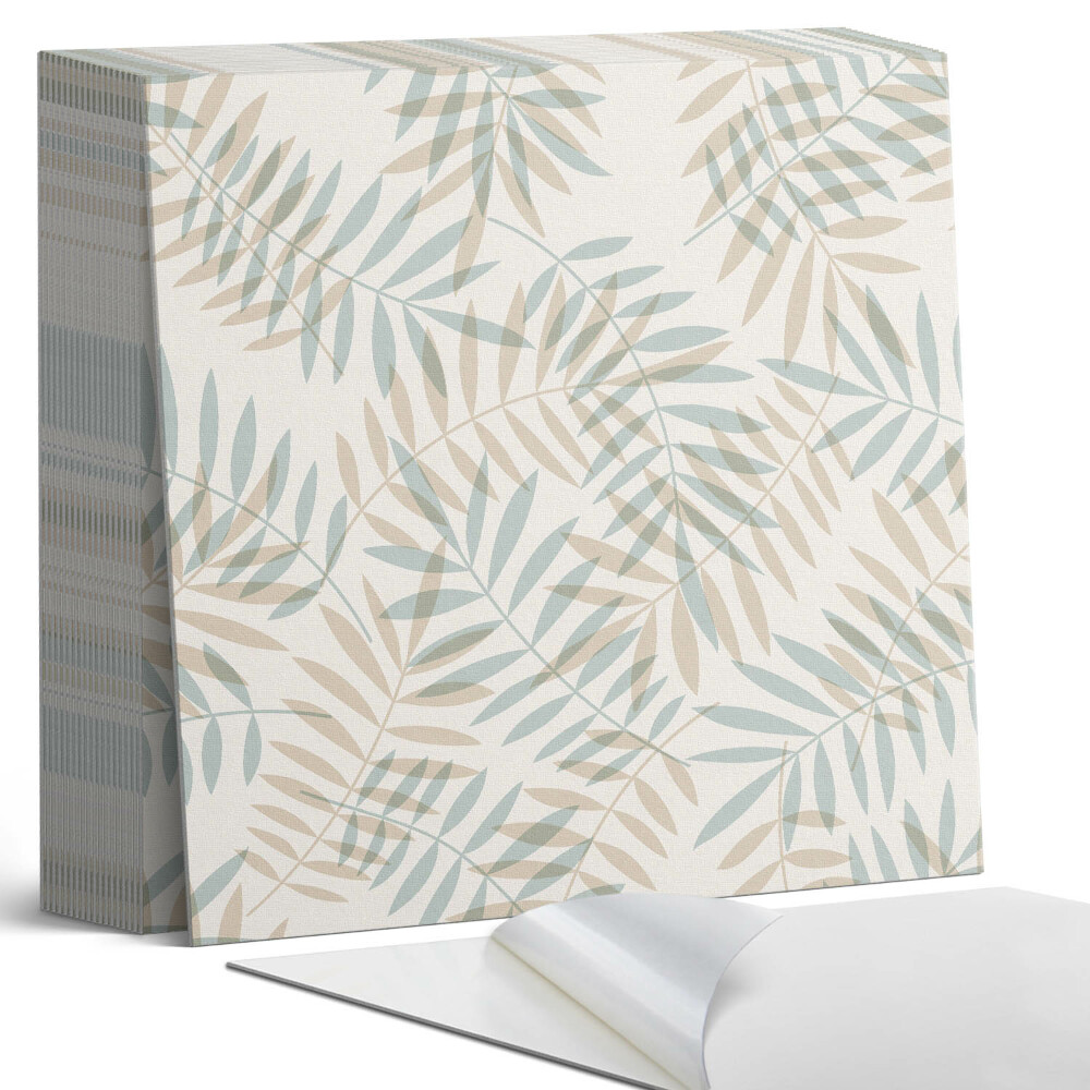 Vinyl padló Finom levélminta