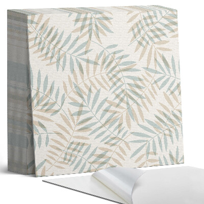 Vinyl padló Finom levélminta