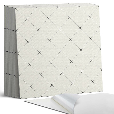 Vinyl csempe Geometrikus stílusú rombusz minta