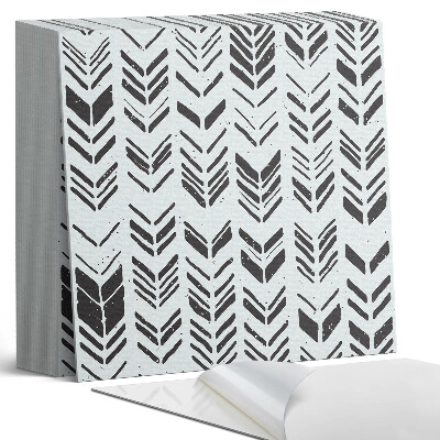 Öntapadós vinyl csempe Nyilak egy sorban motívum