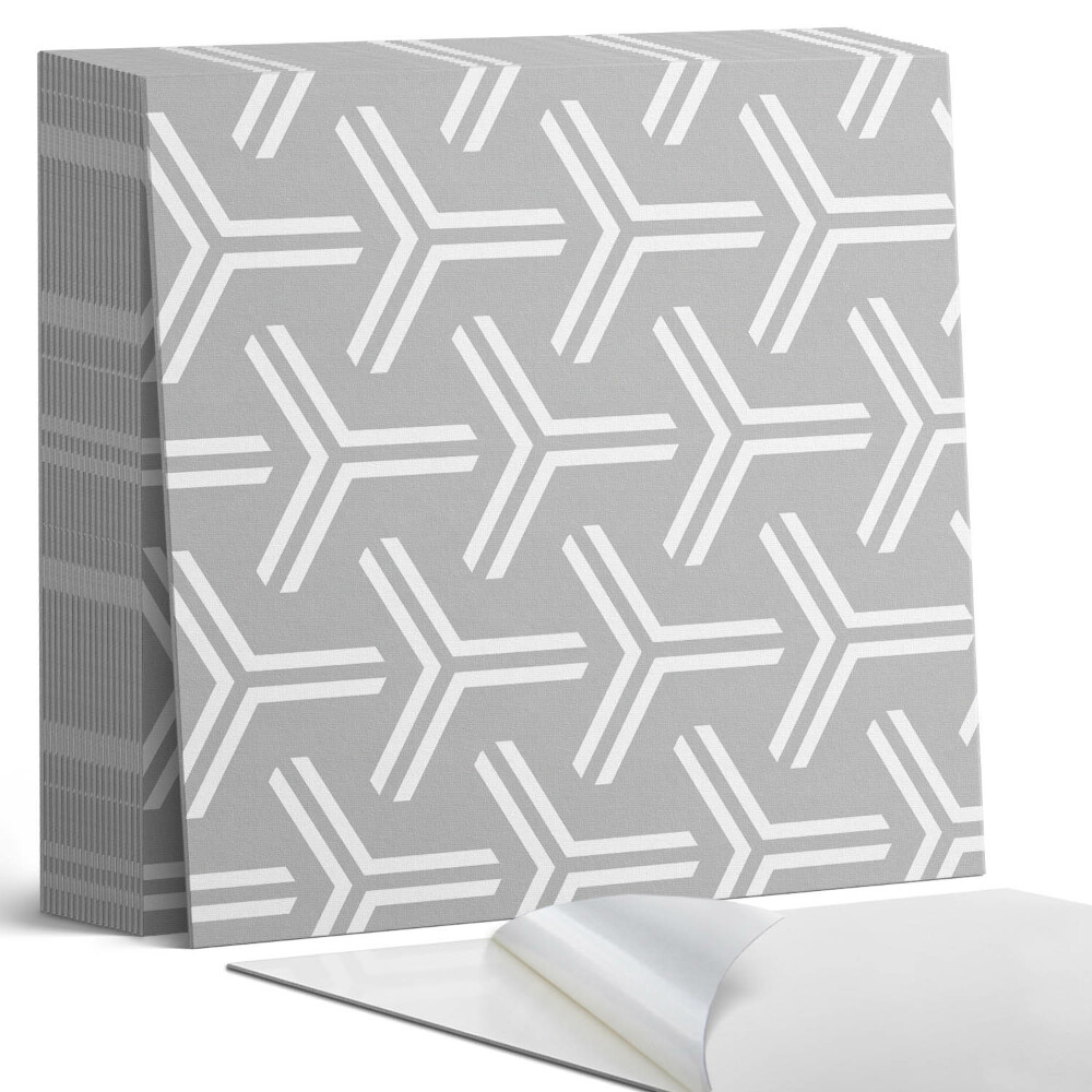 Öntapadós vinyl csempe Nyílminta a geometriában