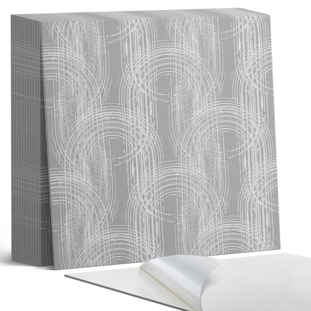 Vinyl padló Absztrakt körök az elrendezésben