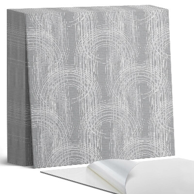 Vinyl padló Absztrakt körök az elrendezésben