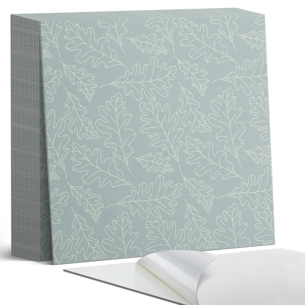 Vinyl padló Leveles minta finom háttéren
