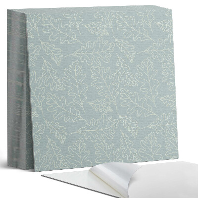 Vinyl padló Leveles minta finom háttéren