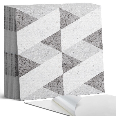 Vinyl padló Geometriai alakzatok kontrasztjai