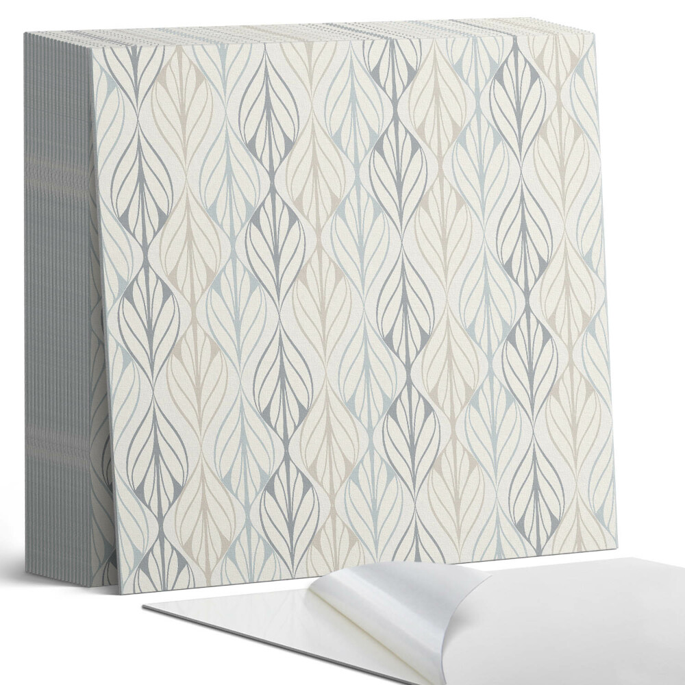 Öntapadós vinyl csempe Rombusz stílusú leveles motívum