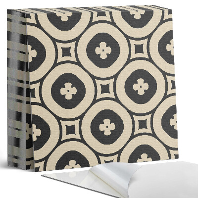 Vinyl csempe Négyzet alakú geometriai alakzatok mintája